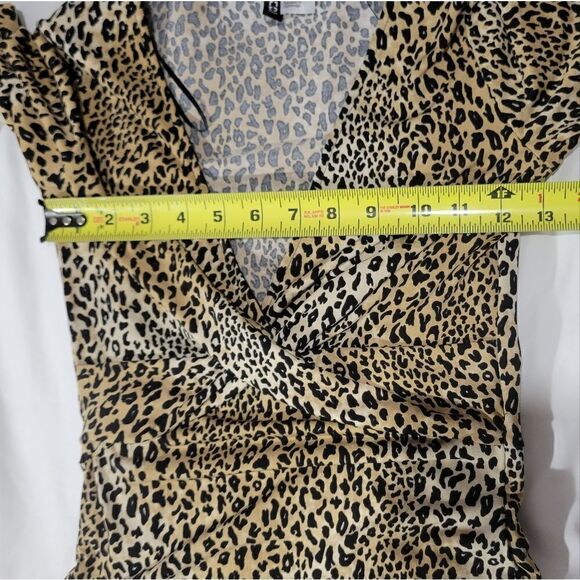 Divided H&M long sleeve leopard print dress - Picture 8 of 9